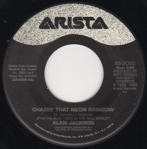 Alan Jackson : Chasin' That Neon Rainbow